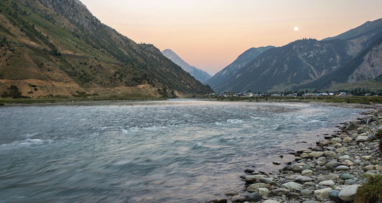 Kishanganga River Lake